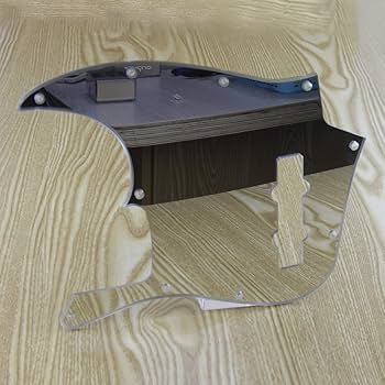 Amazon.co.jp: シルバーミラー jb J.ベースピックガード4文字列